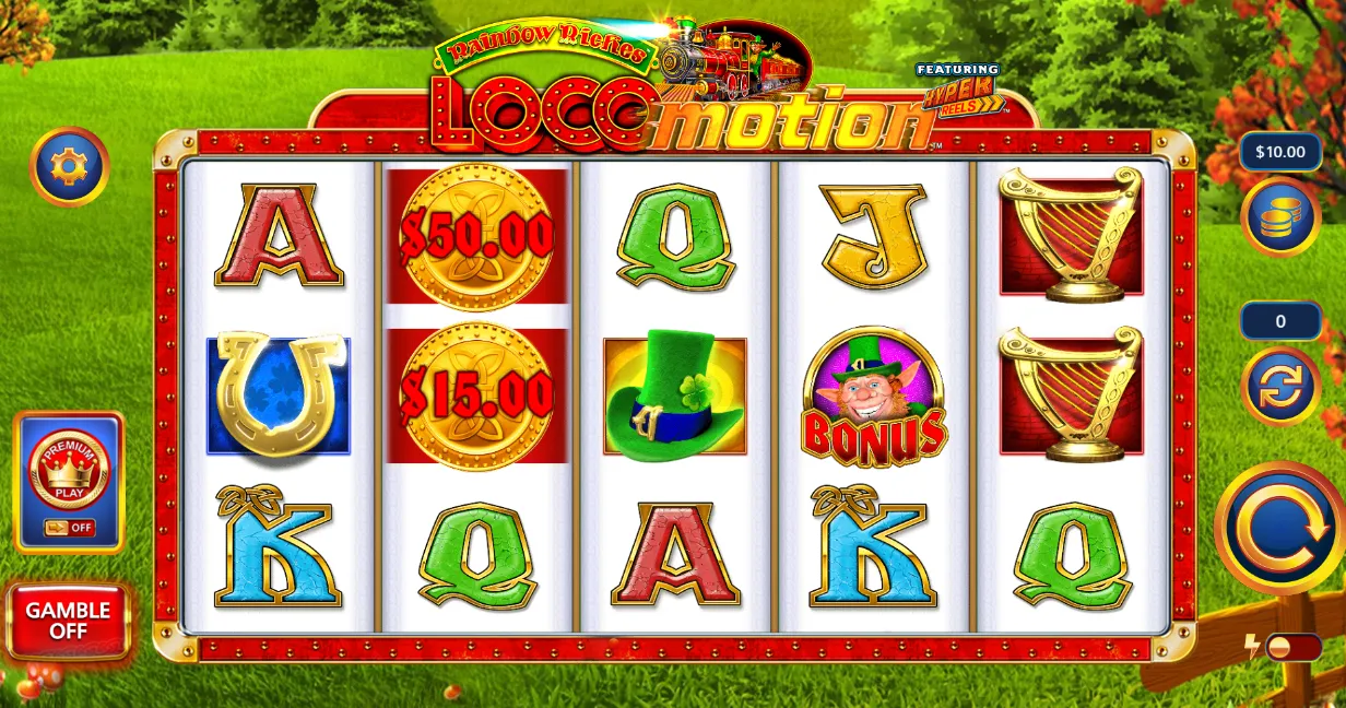 Rainbow Riches Locomotion Slot