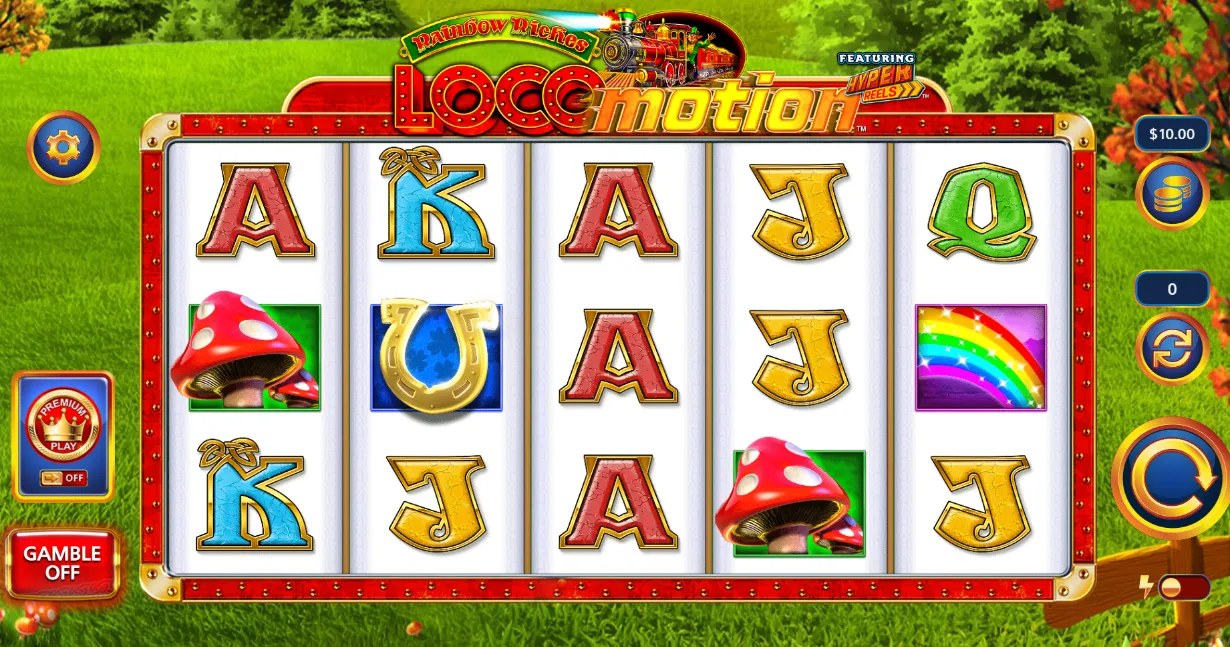 Rainbow Riches Locomotion demo